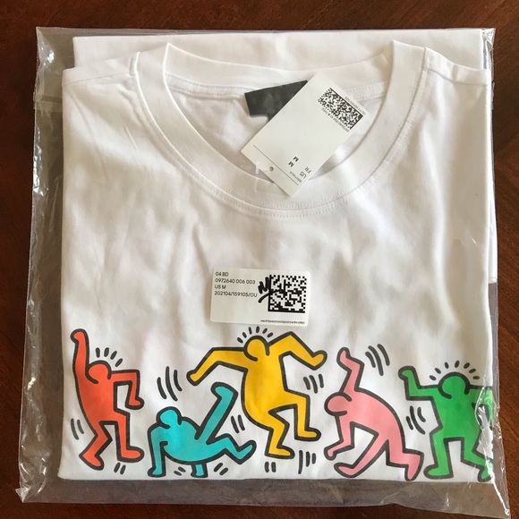 KEITH HARING Print On Both Sides NWT T-shirts - Picture 8 of 12